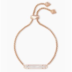 Kendra Scott - Stan Adjustable Chain Bracelet in Rose Gold